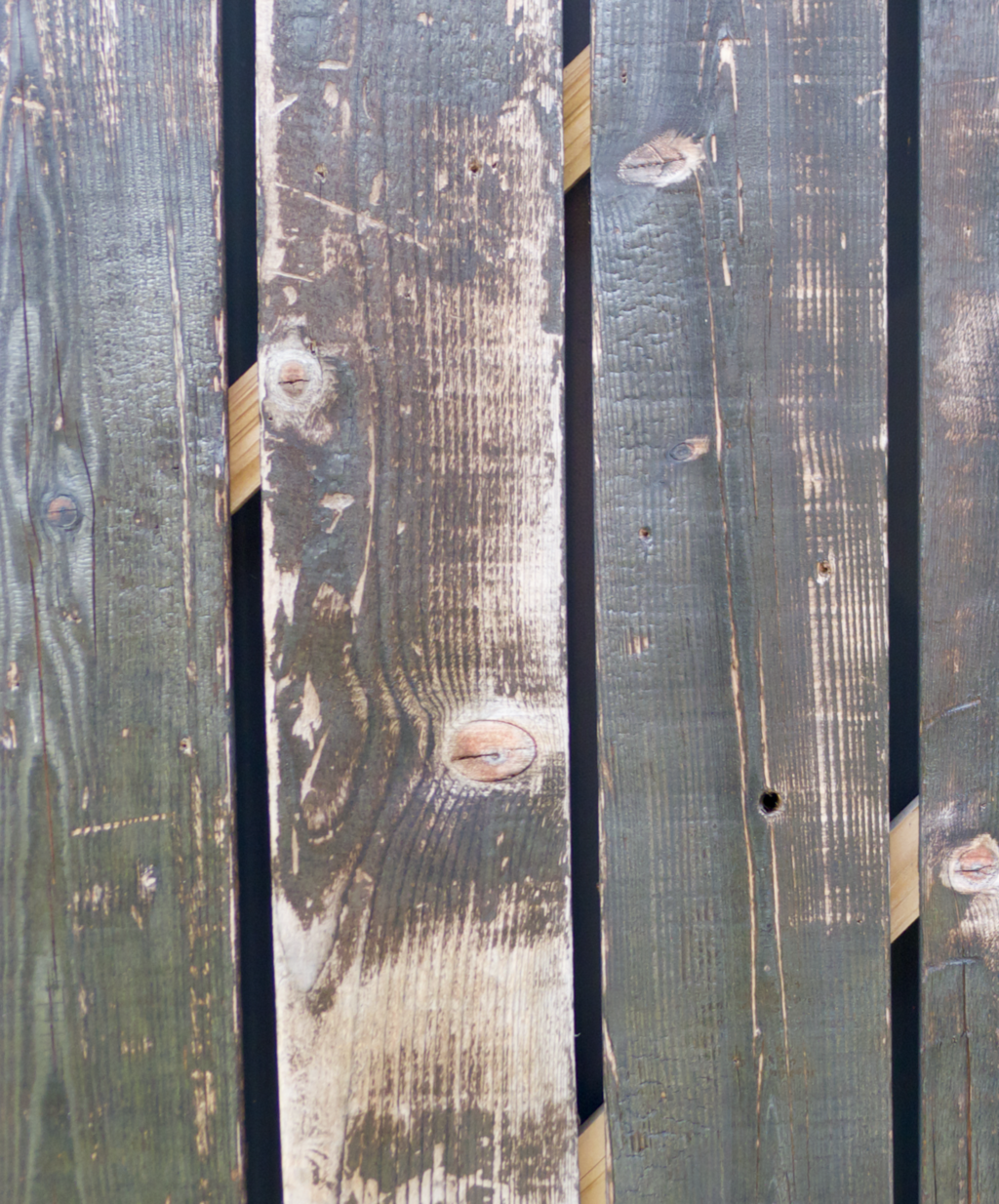 illustratie gevelbekleding van afvalhout